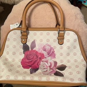 NEW WITH TAGS Giani Bernini Rose Dome Satchel